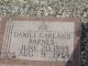 Daniel Garland Barnes Headstone 1893-1978