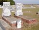 James Daniel Lammon and Mary Jane Barnes Lammon headstones