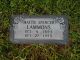 Mattie Belle Spencer Lammons Headstone 1893-1975
