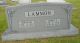Bertram Lammon and Doris Fay Sneed Lammon headstone